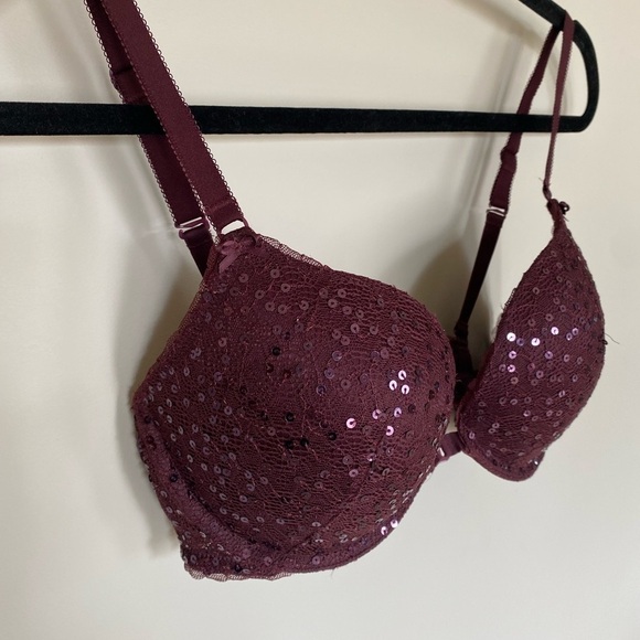 AERIE Scarlet Sequin Push Up Bra - Picture 5 of 12